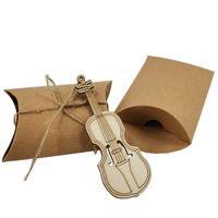 Vente en gros Boîte en papier kraft imprimée sur mesure pour emballage de cadeaux Technologie offset pour le stockage de présentoirs d'oreillers pour savon, bonbon, pop-corn