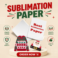 Papier de sublimation 100 g/m² pour impression par transfert thermique sur tissu polyester