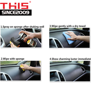 Protector de <span class=keywords><strong>polvo</strong></span> y suciedad repelente de <span class=keywords><strong>cera</strong></span> de silicona cabina plásticos polaco de coche detallando limpieza - Product Image 4