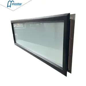 Master Well Top Sale High Quality Garage Door Hardware Kits PC Glass PVC Frame Customized Sized Garage Door Window