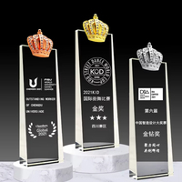 Trophée en cristal K9 personnalisé, gravé, écologique, poli, créatif, pour réunion annuelle d'entreprise, excellent