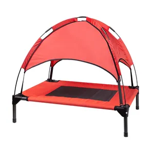 Vente chaude légère Pop Up Pet & Dog House, lit pour chien en plein air avec imperméable avec tente d'ombrage amovible