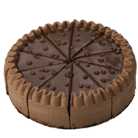 Gâteau Mousse au Chocolat Saveur Deep Love, Faible en Gras, Délicieux, de Haute Qualité, Transport Congelé Direct Usine, en Boîte