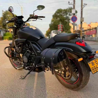 Motocicleta Haojue TR300 Touring Cruiser usada, en excelentes condiciones. Motor de 300cc de Cilindrada Paralela, Frenos ABS de Fábrica, Totalmente Funcional.