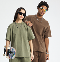 T-shirt surdimensionné pour homme en coton 100% respirant, tricoté sur mesure, avec logo imprimé DTG sur le devant, OEM Stone