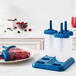 Wholesale Kids Popsicle Molds Plastic Ice <b>Maker</b> with Funnel and Brush for Homemade Tools - Product Image 4