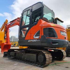 Bonne performance DX60 DH60 Engins de terrassement à vendre Excavatrice Doosan DX60E DH60BC DH60-7 DX60E-9C DX55 6 tonnes en stock d'occasion - Product Image 5