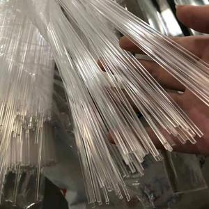 Usine directe transparente pour Triangle acrylique boîte carré Triangle tiges en plastique vente directe clair Triangle acrylique tige - Product Image 3