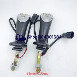 3 أزرار للحفارة ذات العجلات آلة لقط الخشب تعديل الغراء الطيار مقبض عصا التحكم من الحديد المنتزع - Product Image 1