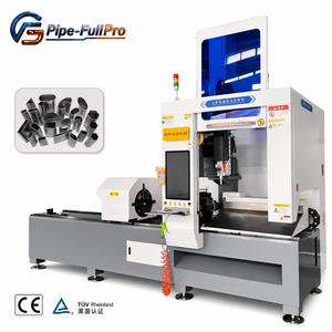 Machine à tube laser CNC à fibre optique pour la construction de maisons préfabriquées en acier profilé à froid, pour la construction de logements modulaires à ossature acier - Product Image 1