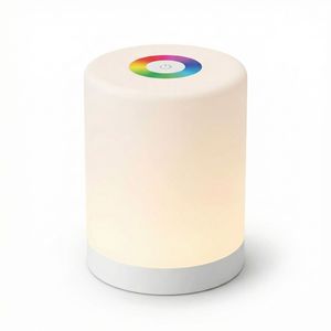 ไฟกลางคืนแบบ USB ควบคุมการเปลี่ยนสี RGB แบบสัมผัสทรงกลมสำหรับห้องนอนการศึกษาการตั้งแคมป์กลางแจ้ง - Product Image 4