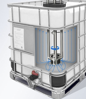 Machine industrielle haute vitesse SPRALL pour l'émulsification de crèmes, liquides chimiques, la fabrication de mayonnaise et l'homogénéisation des produits alimentaires
