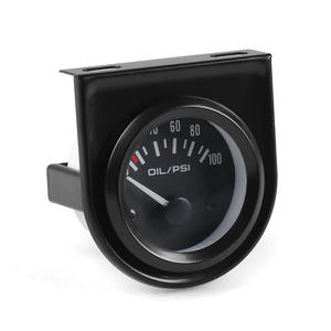 52mm Hydraulic Pressure Gauge <b>for</b> Racing <b>Cars</b> Stainless Steel Case Universal 0-100 Psi with 12V <b>Sensor</b> - Product Image 4