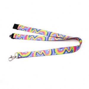 Free Sample Promotional Custom <b>Polyester</b> Sublimation Neck <b>Lanyard</b> With Logo - Product Image 5