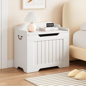 Banc <span class=keywords><strong>de</strong></span> rangement d'entrée personnalisé, coffre <span class=keywords><strong>de</strong></span> rangement, coffre à jouets, organisateur <span class=keywords><strong>de</strong></span> jouets en bois avec charnière <span class=keywords><strong>de</strong></span> sécurité pour salon, salle <span class=keywords><strong>de</strong></span> jeux - Product Image 6