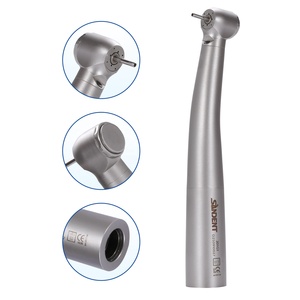 Manipolo Turbina Dentale ad Alta Velocità con Fibra Ottica, 4 Spray d'Acqua, Pulsante a Pressione per Accoppiamento LED <span class=keywords><strong>Sirona</strong></span> - Product Image 1