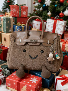 New Tie-Dye Handbag Unique Design Shoulder &amp; Crossbody <strong>Bag</strong> Edition Plush <strong>Bag</strong> <strong>Little</strong> Handbag Large Capacity Shoulder <strong>Bag</strong> - Product Image 6
