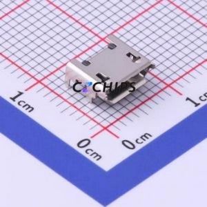 MU-105-ACY USB Connector SMD Connector ( Connector Type: Micro-B )( Protocol Standard: USB 2.0 )( Gender: Female ) - Product Image 1