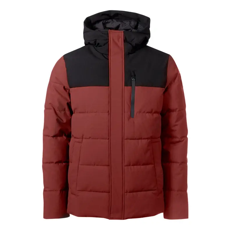 Small MOQ Men's Puffy Jacket High Quality Custom Outdoor Warm Puffy Winter Jacket For Men