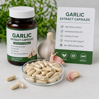 Capsules d'extrait d'ail Astrawell Premium, allicine standardisée, complément alimentaire