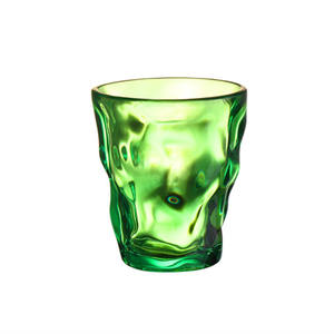 أواني الشرب البلاستيكية المصنوعة من الأكريليك والكريستال على الطراز الأوروبي: مجموعة من 6 ~ ~ ~ US أواني الشرب ، 18 أونصة غسالة صحون آمنة واضحة - Product Image 5