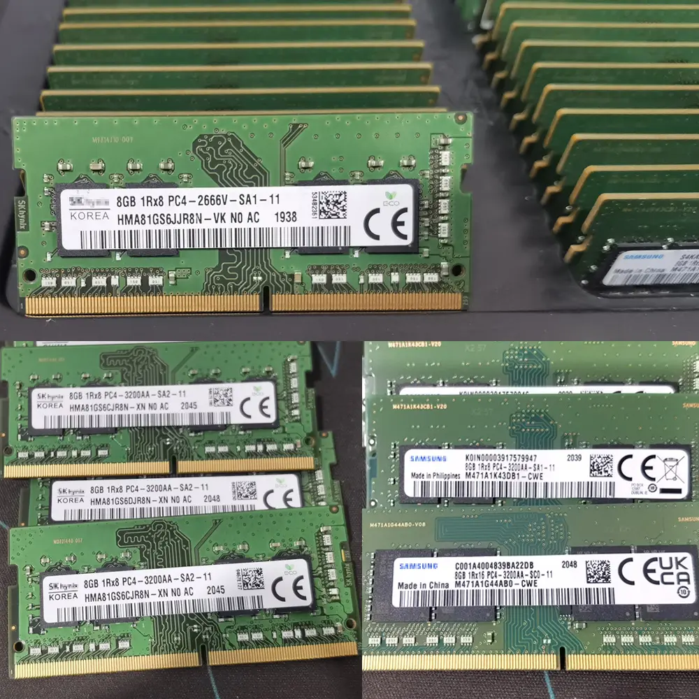 Недорогая б/у ОЗУ Ddr2 Ddr3 Ddr4 2 ГБ 4 ГБ 8 ГБ оригинальная память б/у ОЗУ для компьютера