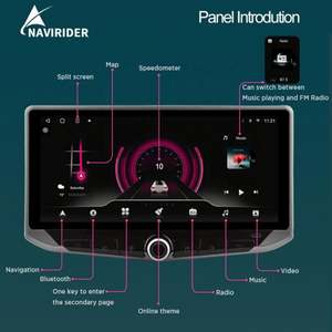 Autoradio multimédia 2DIN pour Nissan Juke 2010-2014, lecteur vidéo, navigation stéréo GPS, écran QLED Android 13, unité principale Carplay - Product Image 6