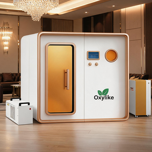 ห้องออกซิเจนความดันสูงแบบแข็งสองที่นั่ง รุ่น OEM&ODM Top Oxylike OLH-2-S5 1.5ATA ระดับหรู สำหรับใช้ในศูนย์ออกกำลังกายเพื่อฟื้นฟูร่างกายหลังเล่นกีฬา - Product Image 4