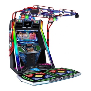 Macchina da Gioco Arcade <span class=keywords><strong>con</strong></span> Riscatto Biglietti, Giochi Arcade per 2 Giocatori, Video Musicale <span class=keywords><strong>con</strong></span> Sensore di Movimento per Danza - Product Image 1