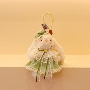 Llavero de peluche de conejo al por mayor, estilo Lolita, adorable, con ropa extraíble, para niñas, regalo - Product Image 6