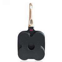 Poêle à œufs RAF R.2555 4-en-1 antiadhésive, grande capacité, tout-en-un, compatible induction et flamme nue, facile à nettoyer