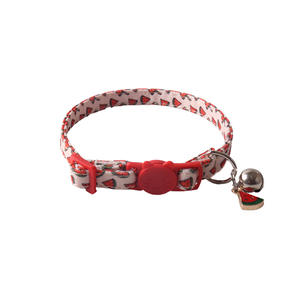 Produk 2024 dengan bel perlengkapan hewan peliharaan musim panas kerah kancing naik kucing dan kerah anjing - Product Image 4