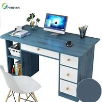 Wooden Desktop Computer Desk for Home Office and Bedroom Use Student Study & Writing Convertible Desk