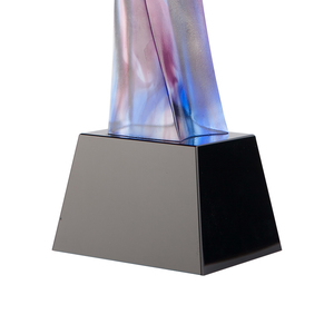 Nuovo Design Trofeo a Forma di Cuore in Cristallo Liuli Personalizzato Incisione a Cuore Premio Ecologico Sabbiato per Souvenir e Beneficenza - Product Image 5