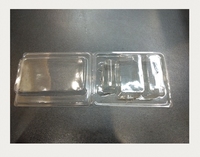Aanpasbare Vacuüm Gevormde Plastic Bakverpakkingsdozen, Medicijnvacuüm Gevormde Verpakkingsdozen, Fruitbakverpakkingen