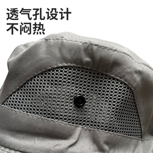 Chapeau Bob Respirant d'Été pour Hommes à Large Bord en Maille, Casquette de Pêche et Randonnée en Toile pour Adultes, Chapeau de Sport - Product Image 1