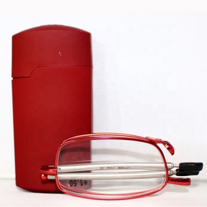 New Anti-blue Light Folding <strong>Reading</strong> <strong>Glasses</strong> Men Women Rotating Optical Computer <strong>Mini</strong> Wallet <strong>Glasses</strong> Diopter 1.0-4.0 - Product Image 2