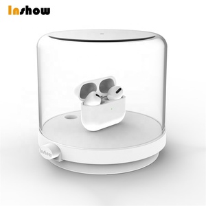 Soporte de Exhibición Antirrobo con Alarma y Bloqueo Transparente A701, Caja de Carga Segura para <span class=keywords><strong>AirPods</strong></span> y Relojes Inteligentes para Tiendas Minoristas - Product Image 6
