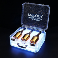 Support de Bouteille de Vin LED en Acrylique Réutilisable avec Logo Personnalisé pour Boîte de Nuit VIP – Présentoir Portable et Durable pour Bar