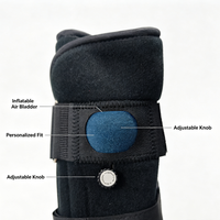 Botte orthopédique gonflable pour la marche, pour la rééducation des fractures de la cheville, pour hommes et femmes