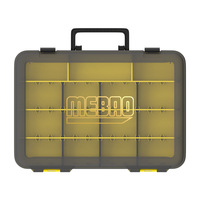 NOUVEAU OEM MEBAO Boîte de pêche portable à double couche détachable Accessoires de pêche Boîte de rangement pour leurres et hameçons avec compartiments