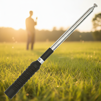 Antenne télescopique VHF 136-174 MHz mâle, pour radio bidirectionnelle portable et suivi de chiens