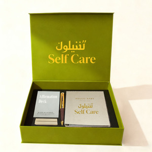 Tùy Chỉnh Mềm Bìa Cổ Điển Linen Viết Tạp Chí A5 Hàng Tháng Ngày Trống Tạp Chí Kế Hoạch Bộ Quà Tặng Với Hộp Khẳng Định Thẻ - Product Image 1