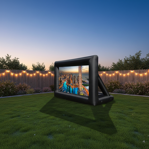 Écran de projection gonflable extérieur de 20 pieds, best-seller <span class=keywords><strong>2021</strong></span>, pour tous les projecteurs de télévision et les films - Product Image 2