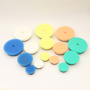 แผ่นขัดขัดรถยนต์แบบมีตะขอและห่วงฟองน้ำสำหรับขัดรถยนต์ขนาดเล็กอุปกรณ์ขัดไฟฟ้าขนาด1 "/<span class=keywords><strong>2</strong></span>"/<span class=keywords><strong>3</strong></span>" - Product Image 4