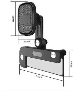 Yapears Nieuwe Universele 360 Verstelbare Auto Hoofdsteun Houder Mobiele Tablet Mount Achterbank Voor Gps/Ipad/Telefoonhouder