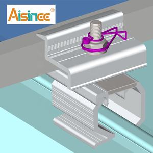 Support de <span class=keywords><strong>montage</strong></span> de panneau solaire, pince <span class=keywords><strong>pour</strong></span> toit à joint debout, crochet <span class=keywords><strong>pour</strong></span> toit en tôle, aluminium AL6005-T5, composants <span class=keywords><strong>du</strong></span> système de <span class=keywords><strong>montage</strong></span> solaire | SIGNATURE D'ART - Product Image 2