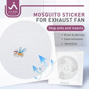 Dính Fly màn hình lưới cho 6 inch Air <span class=keywords><strong>Vent</strong></span> Polyester lưới muỗi sticker cho 8 "Quạt thông gió phòng tắm nhà bếp thông gió - Product Image 1