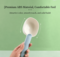 Cuillère doseuse pour aliments pour animaux de compagnie, étanche, en plastique, pour chien et chat, accessoires d'alimentation portables pour animaux de compagnie