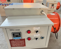 Chauffage électrique industriel pour poulailler / élevage de volailles / industrie / serre, ventilateur électrique 380V/220V
